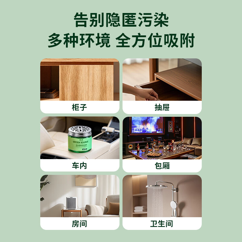 绿之源除醛果冻 房车专用除醛魔盒 变色凝胶 商品图片4