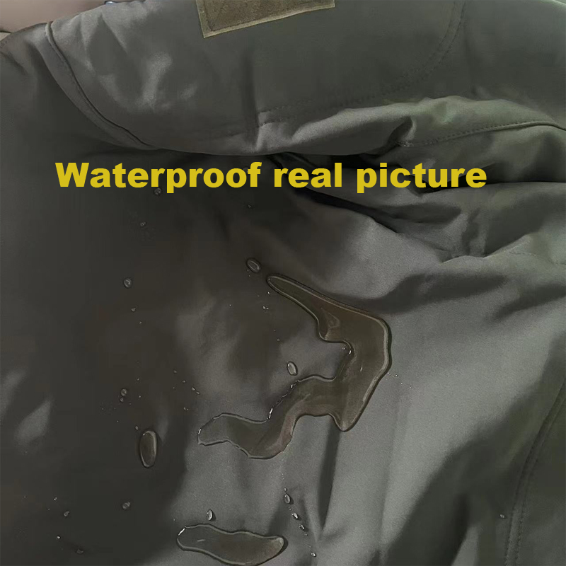 Men's Fleece Hood Cargo Jacket for Outdoor Activities product image 2