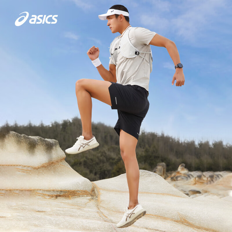 ASICS GEL-CONTEND 7 男士缓震回弹透气跑步鞋 白色 43.5码 商品图片4