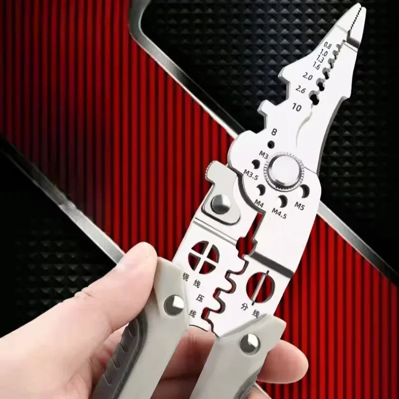 Multi-Functional Electrician Pliers for Wire Splitting and Stripping product image 2