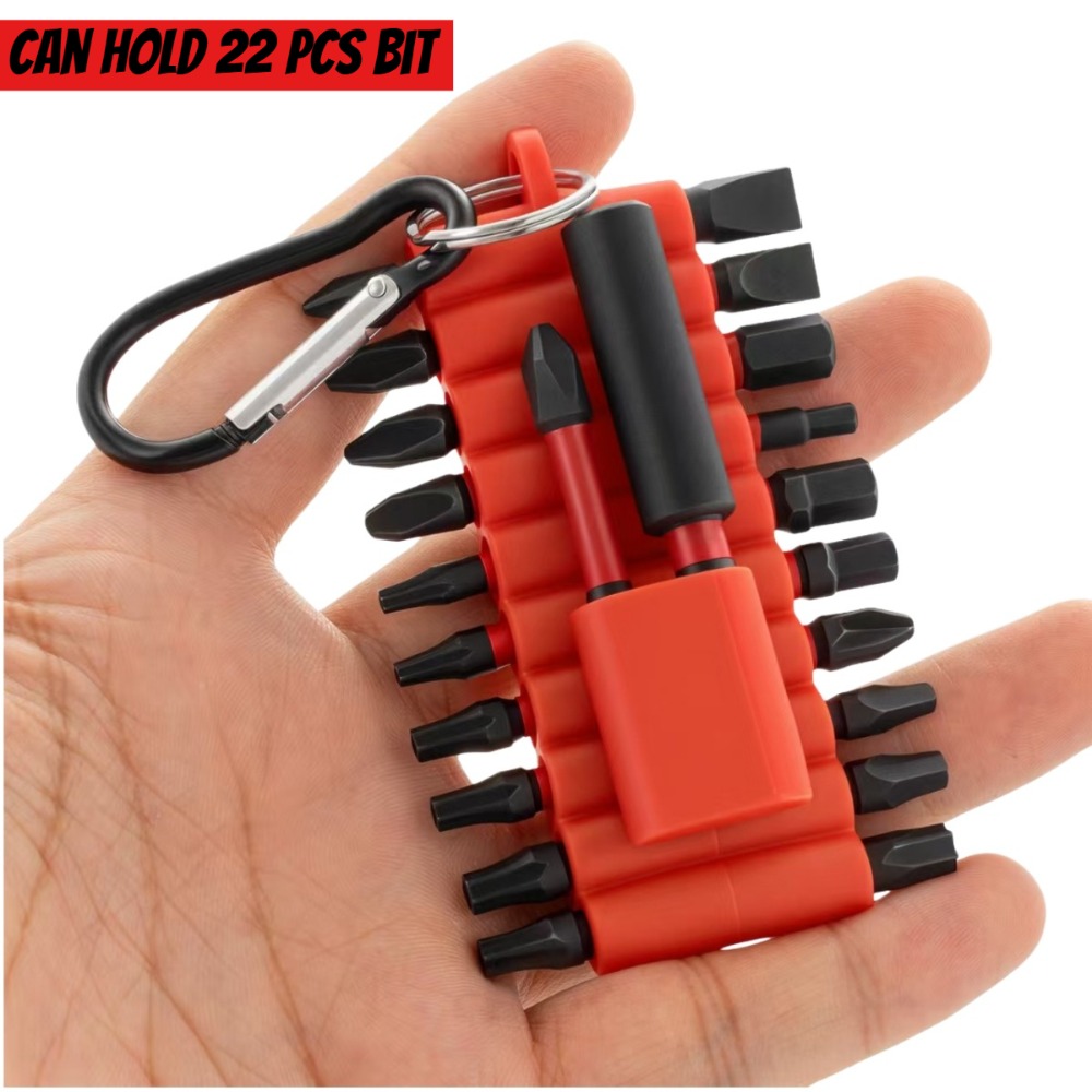 22-Hole Screwdriver Bit Holder Organizer for 1/4 Inch Hex Bits product image 3