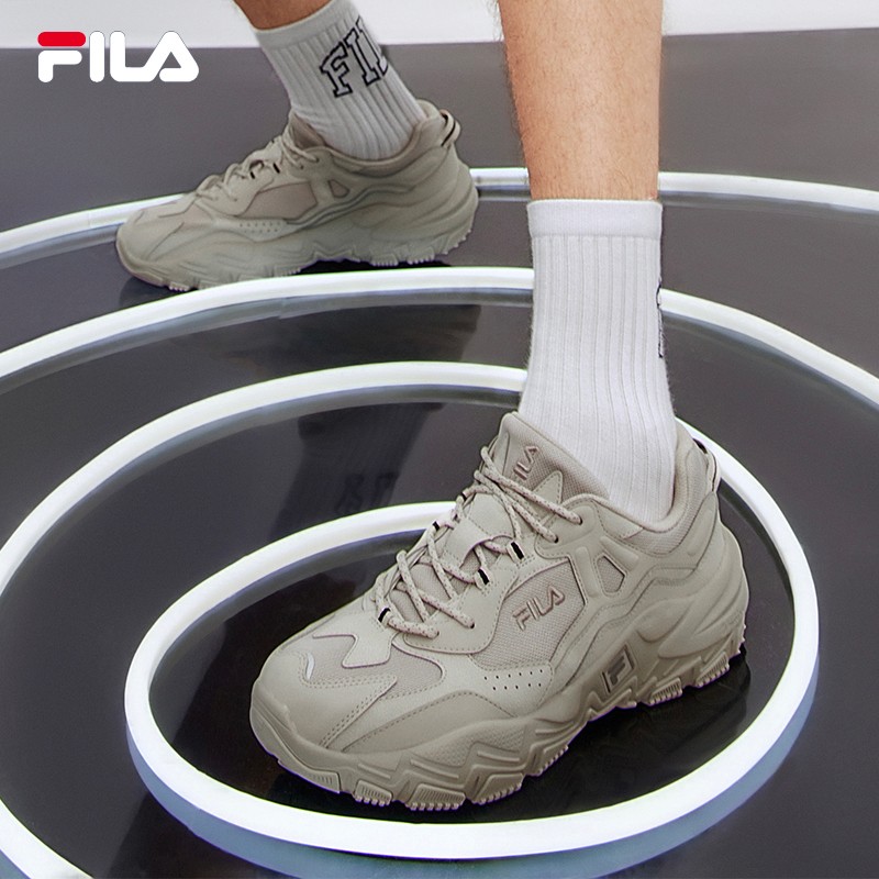 FILA掠夺者2复古老爹鞋厚底运动休闲鞋 浮石-PS 42 商品图片2